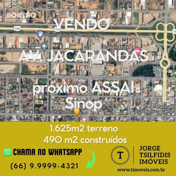 CASA A VENDA NO SETOR COMERCIAL EM SINOP/MT