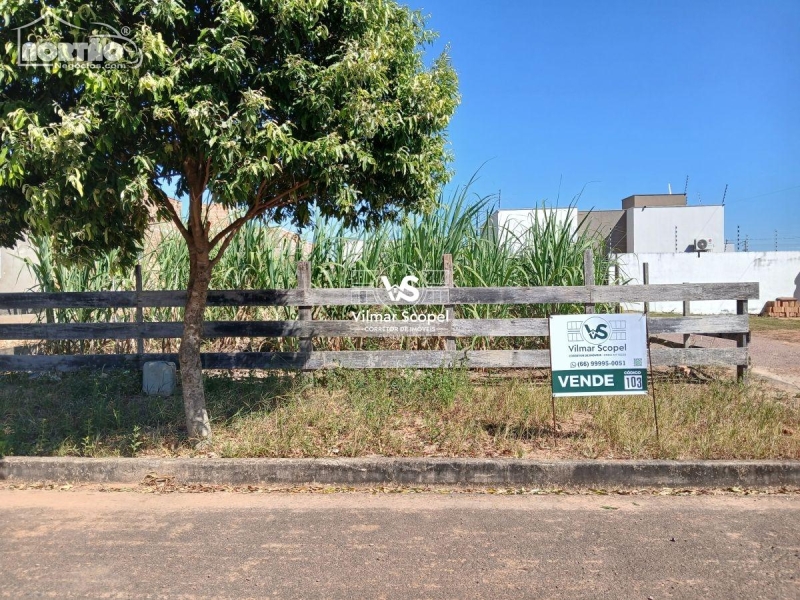 TERRENO a venda no PARQUE AMAZONAS em Sinop/MT