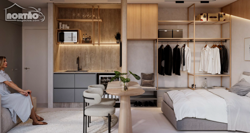 Casa, 1 quarto, 24 m² - Foto 8