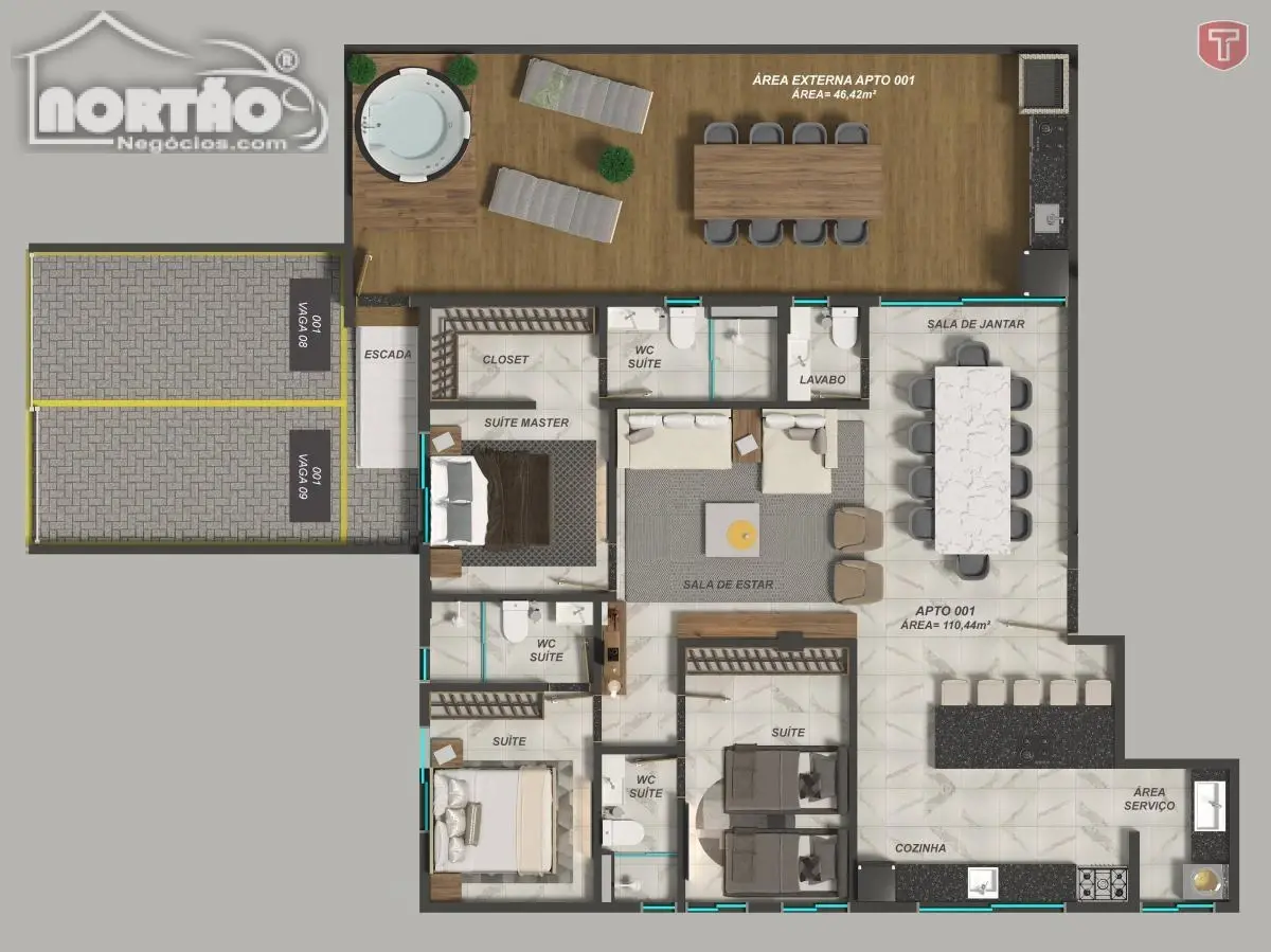 Casa, 4 quartos, 119 m² - Foto 9