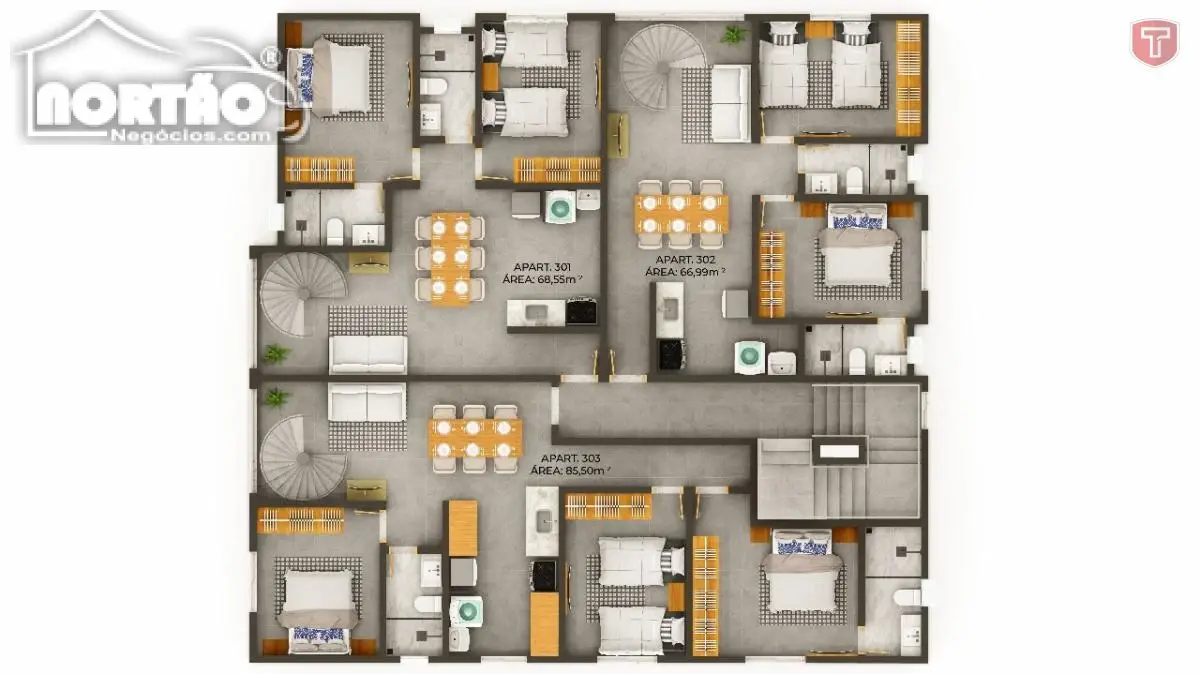 Casa, 3 quartos, 55 m² - Foto 5
