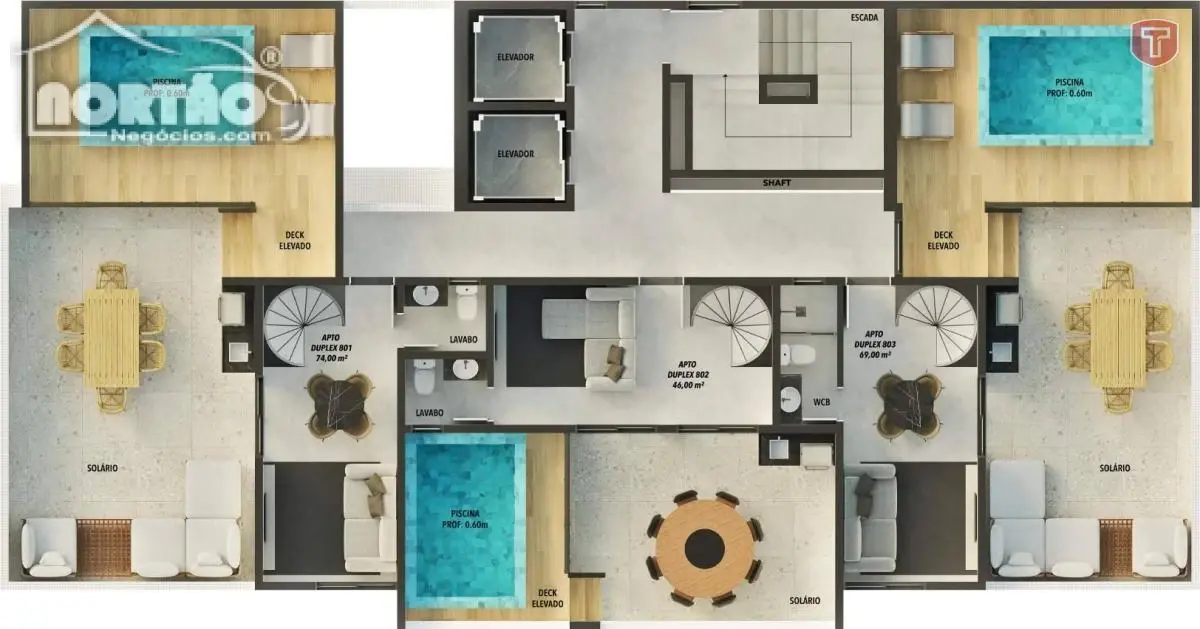 Casa, 3 quartos, 49 m² - Foto 7