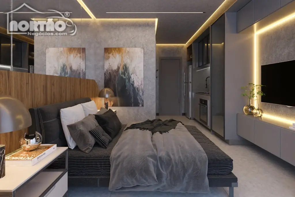 Casa, 1 quarto, 32 m² - Foto 2