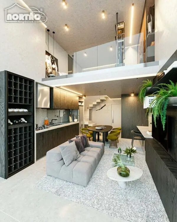 Casa, 1 quarto, 59 m² - Foto 3