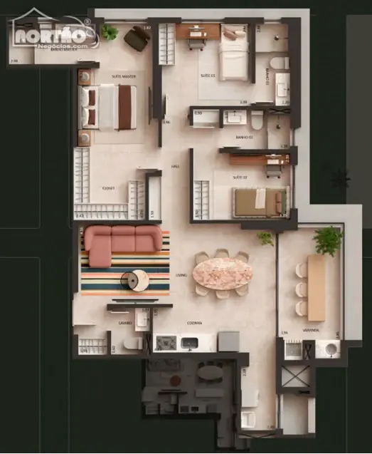 Casa, 3 quartos, 112 m² - Foto 22