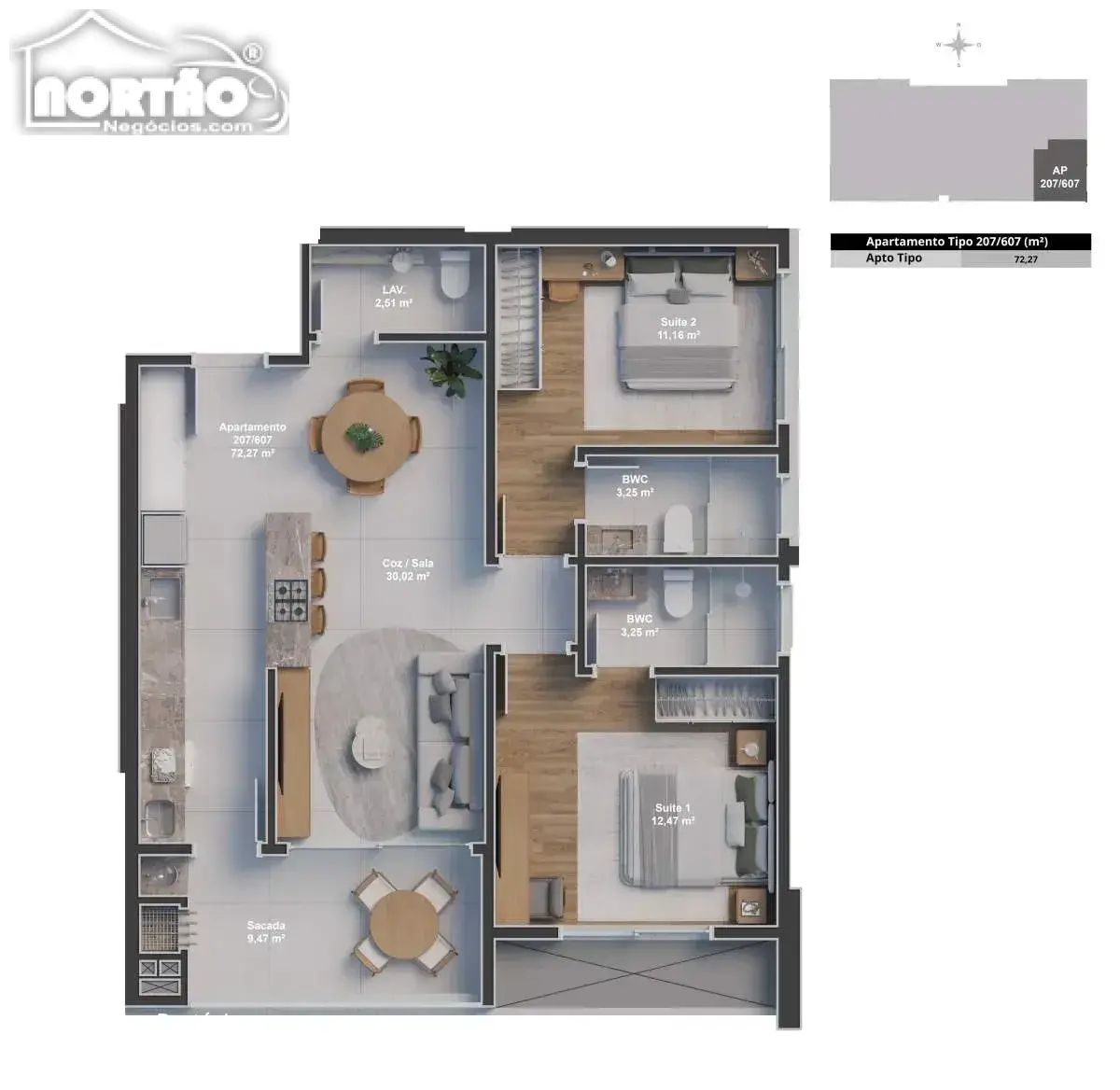 Casa, 3 quartos, 80 m² - Foto 8