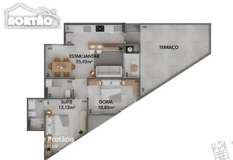 Casa, 3 quartos, 93 m² - Foto 2