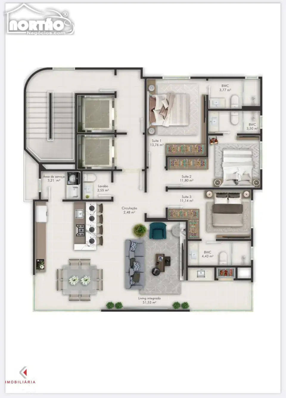 Casa, 1 quarto, 129 m² - Foto 6