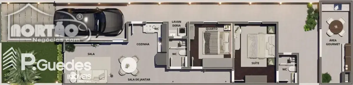 Casa, 3 quartos, 92 m² - Foto 6