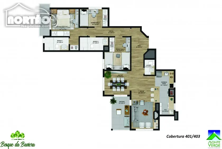 Casa, 2 quartos, 49 m² - Foto 4