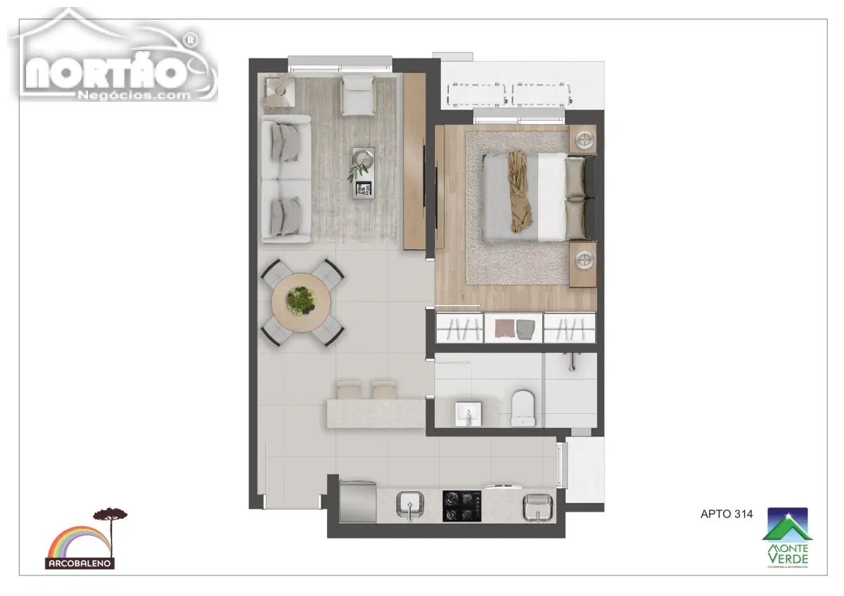 Casa, 2 quartos, 68 m² - Foto 7
