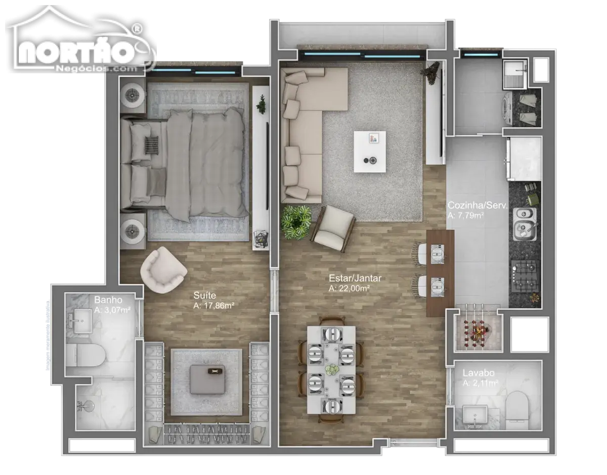 Casa, 2 quartos, 78 m² - Foto 8