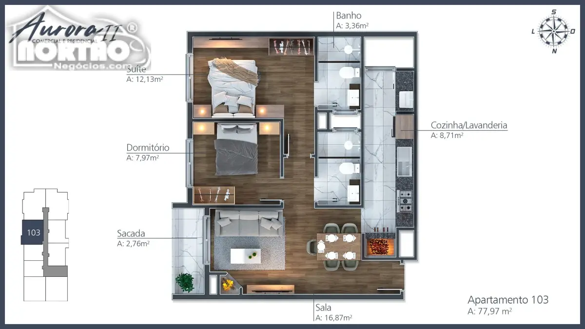Casa, 2 quartos, 94 m² - Foto 10