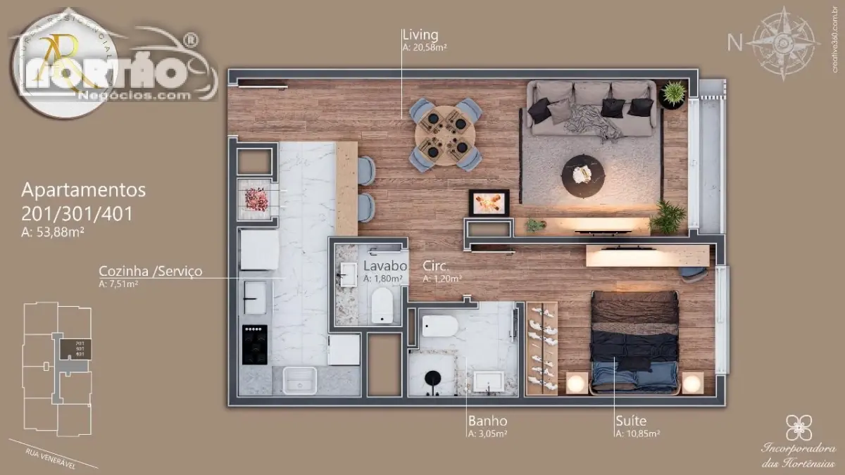 Casa, 2 quartos, 77 m² - Foto 6