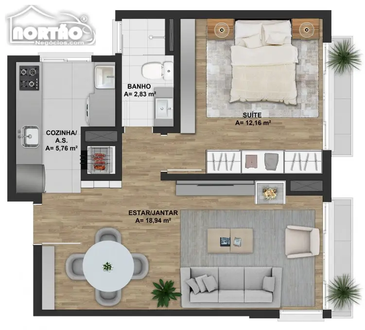 Casa, 2 quartos, 76 m² - Foto 8