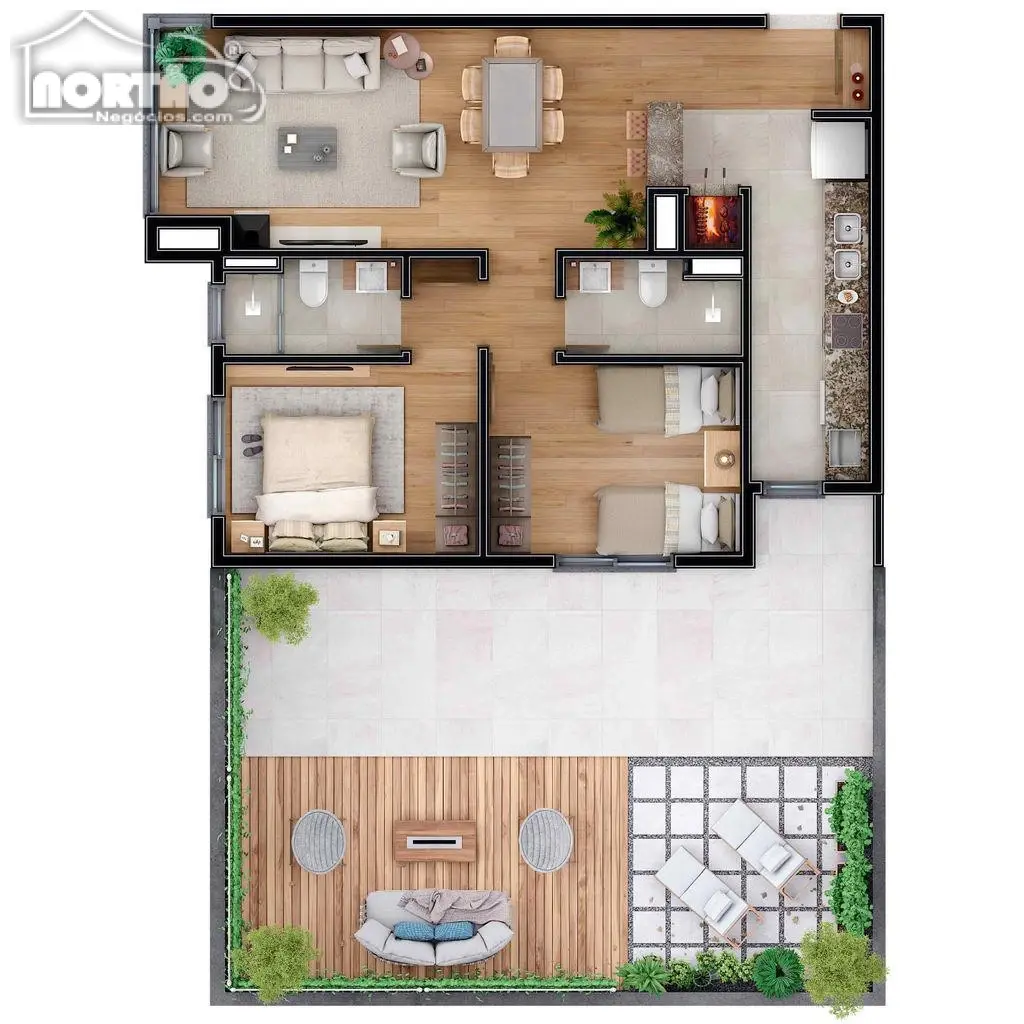 Casa, 2 quartos, 84 m² - Foto 10