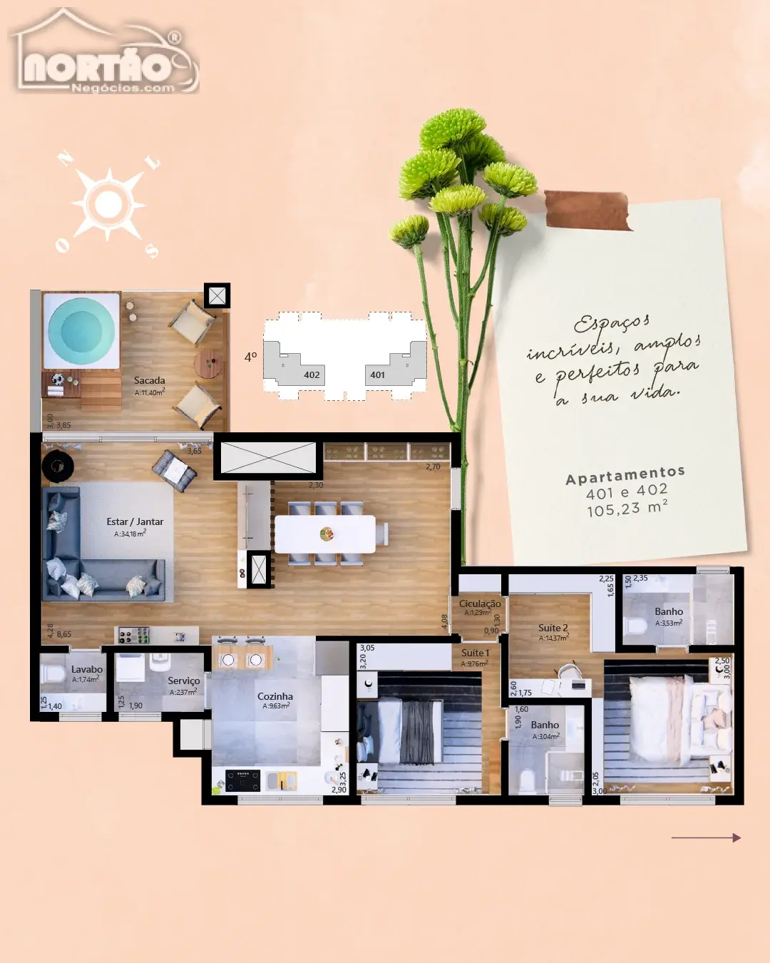 Casa, 2 quartos, 86 m² - Foto 10
