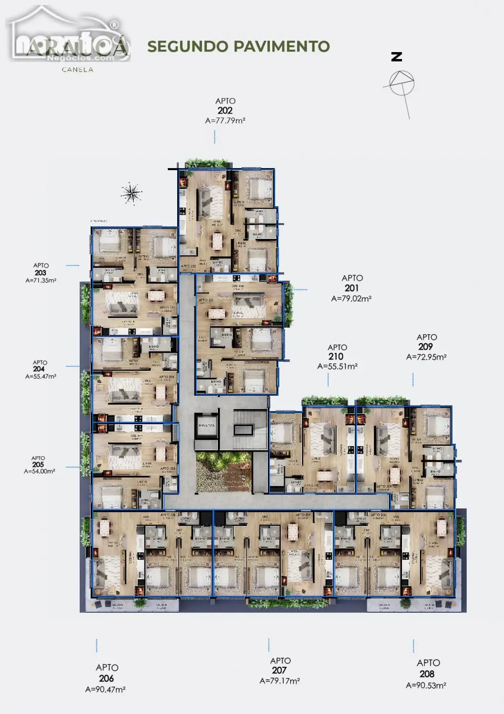 Casa, 2 quartos, 77 m² - Foto 6