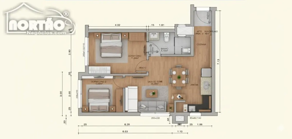 Casa, 2 quartos, 131 m² - Foto 10