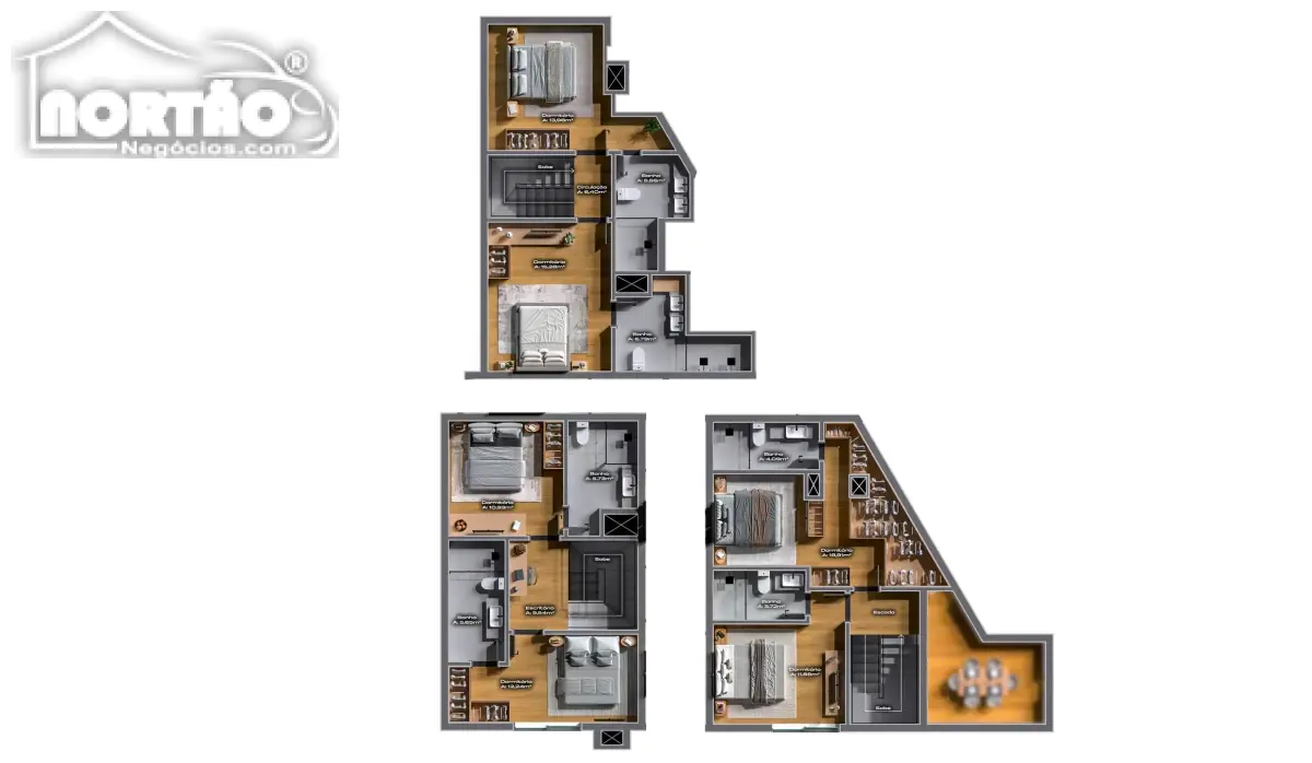 Casa, 1 quarto, 55 m² - Foto 8