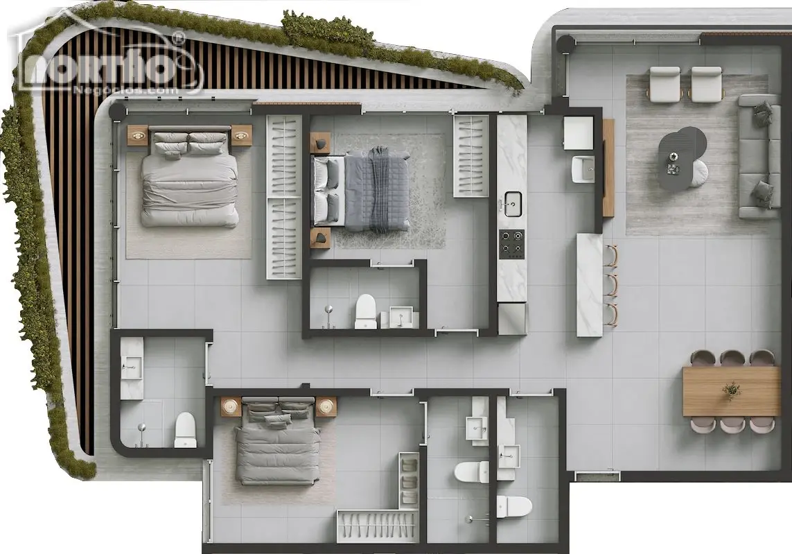 Casa, 3 quartos, 110 m² - Foto 8