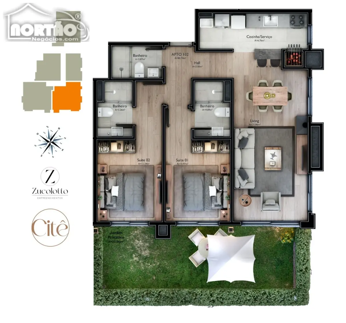 Casa, 3 quartos, 174 m² - Foto 4
