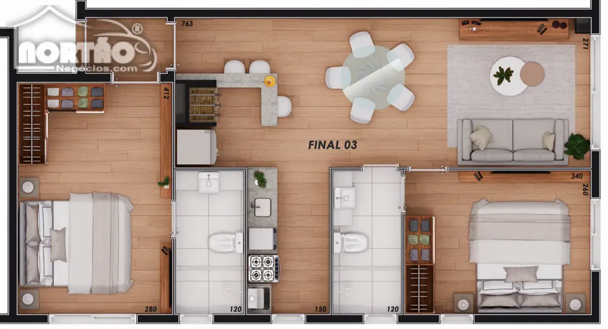 Casa, 82 m² - Foto 5
