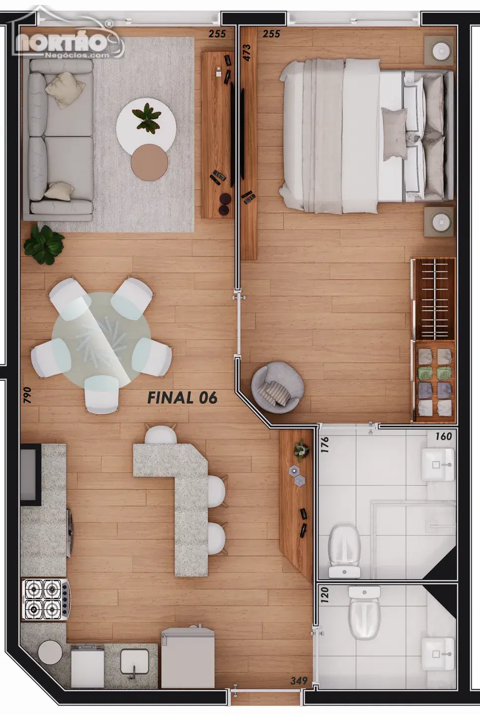 Casa, 82 m² - Foto 6