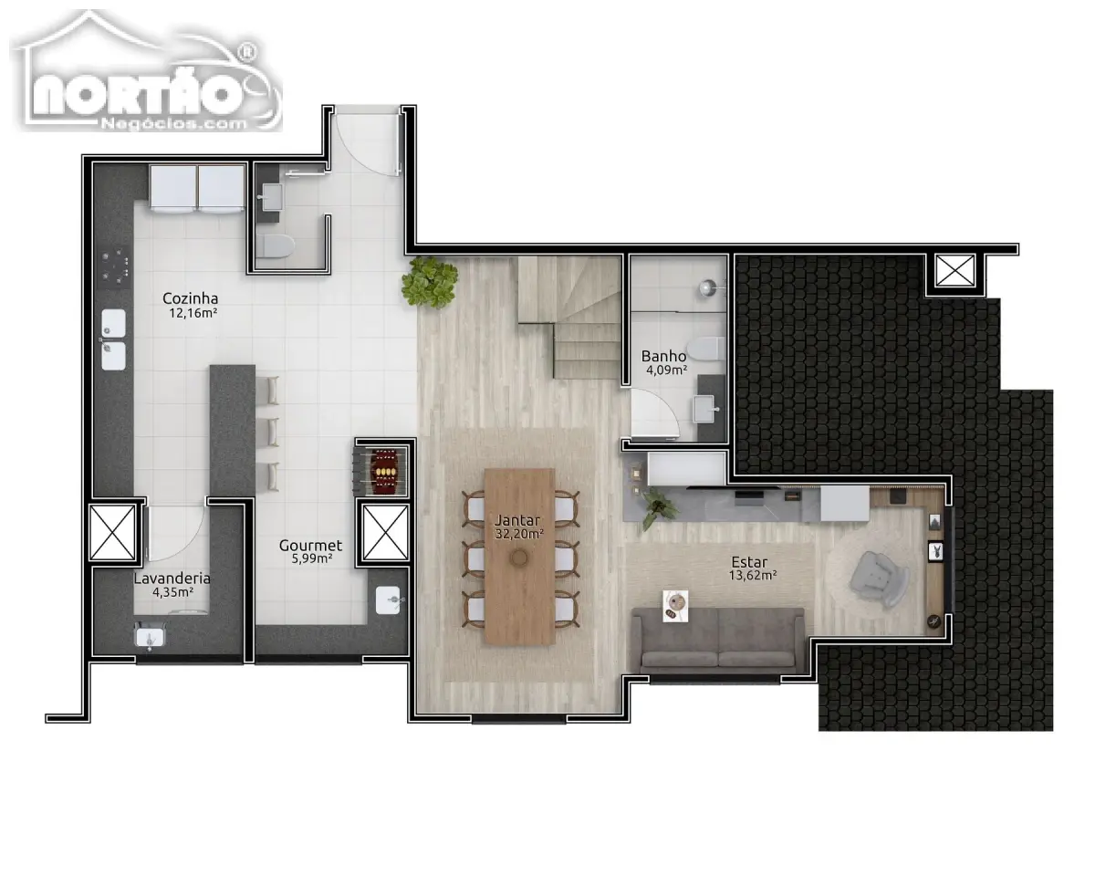 Casa, 3 quartos, 128 m² - Foto 4