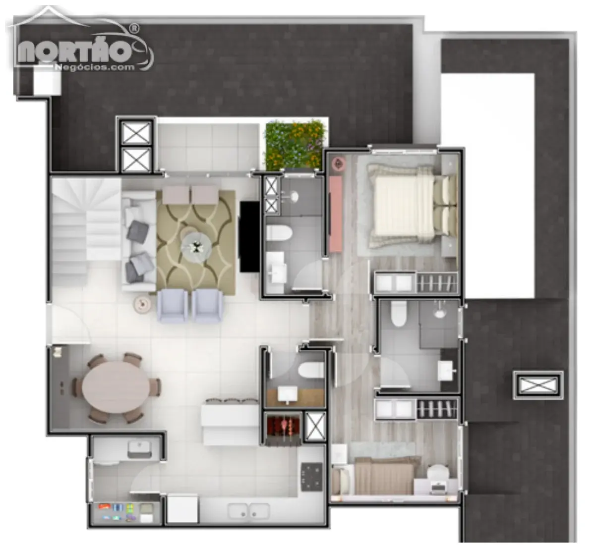 Casa, 3 quartos, 96 m² - Foto 8