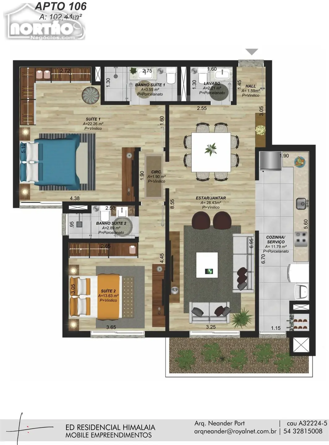 Casa, 2 quartos, 110 m² - Foto 7