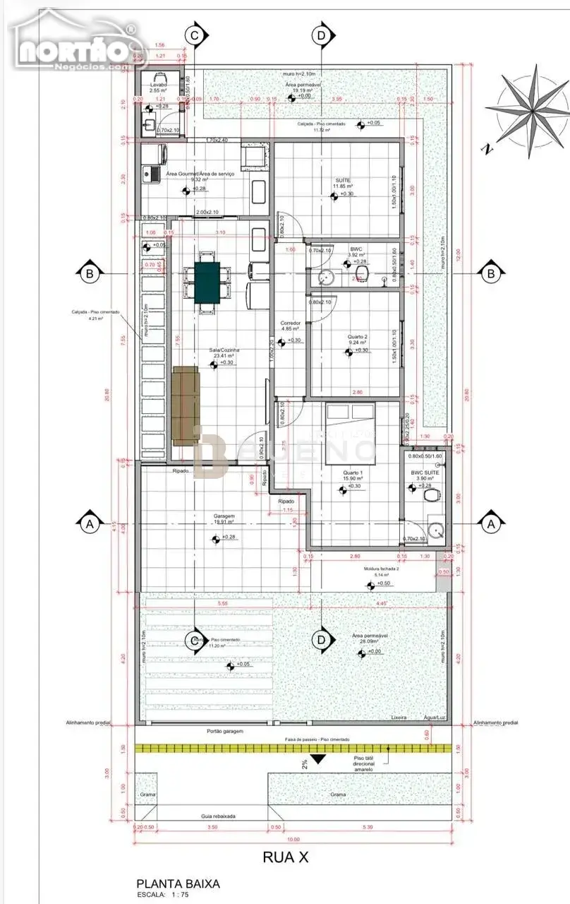 Casa, 3 quartos, 124 m² - Foto 7