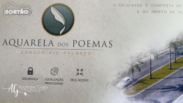 TERRENO a venda no AQUARELA DOS POEMAS em Sinop/MT